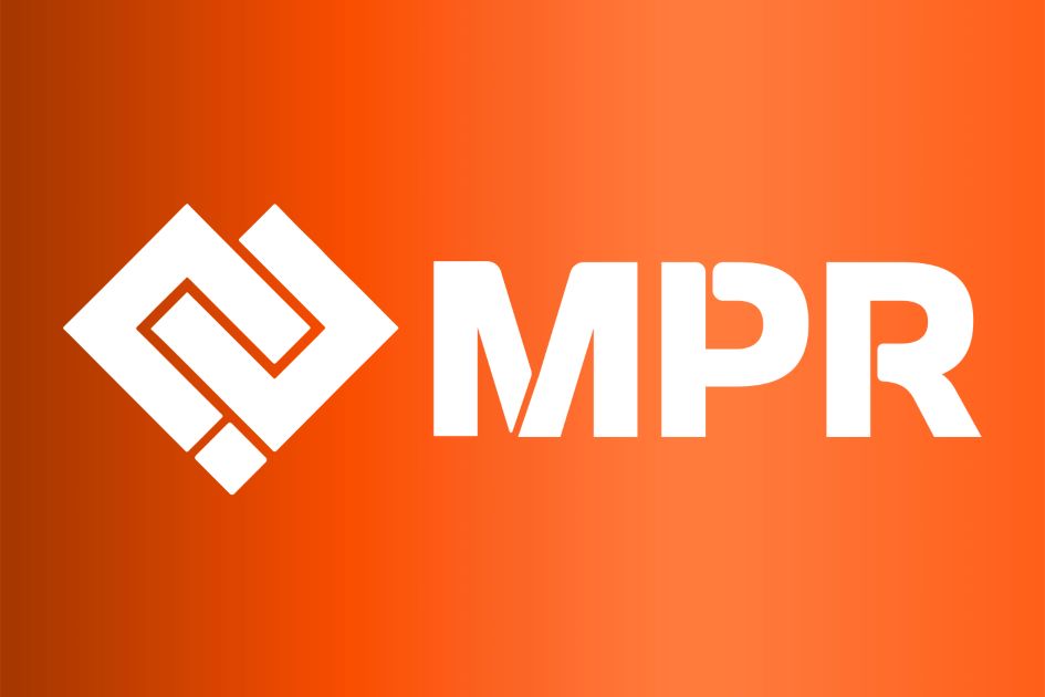 A imagem mostra a logo completa do Grupo MPR