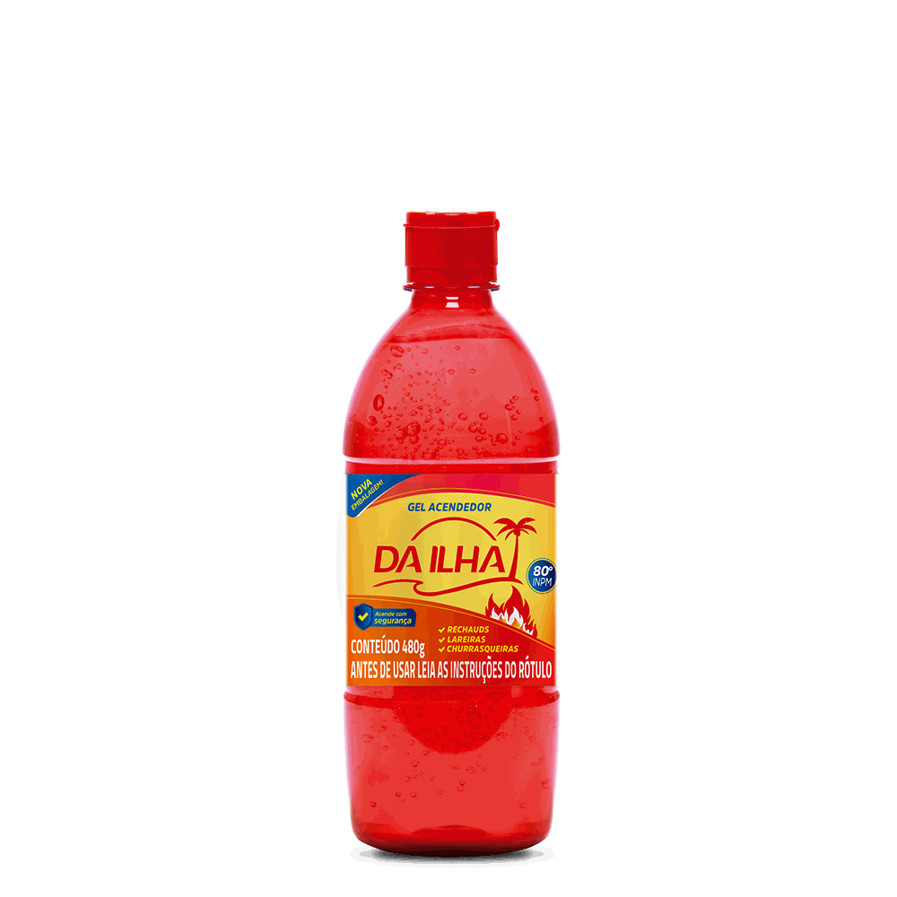 Gel Acendedor Da Ilha 480g