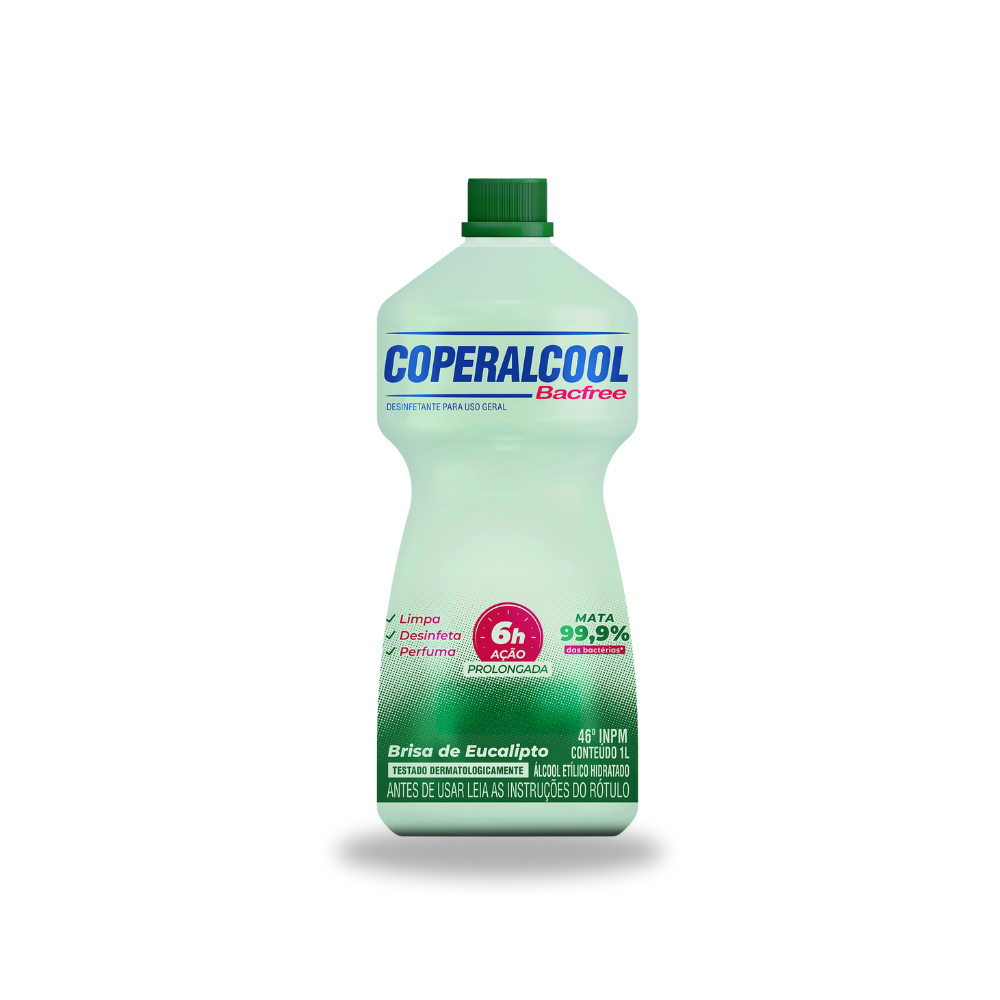 Coperalcool Bacfree 46°INPM Eucalipto 1L