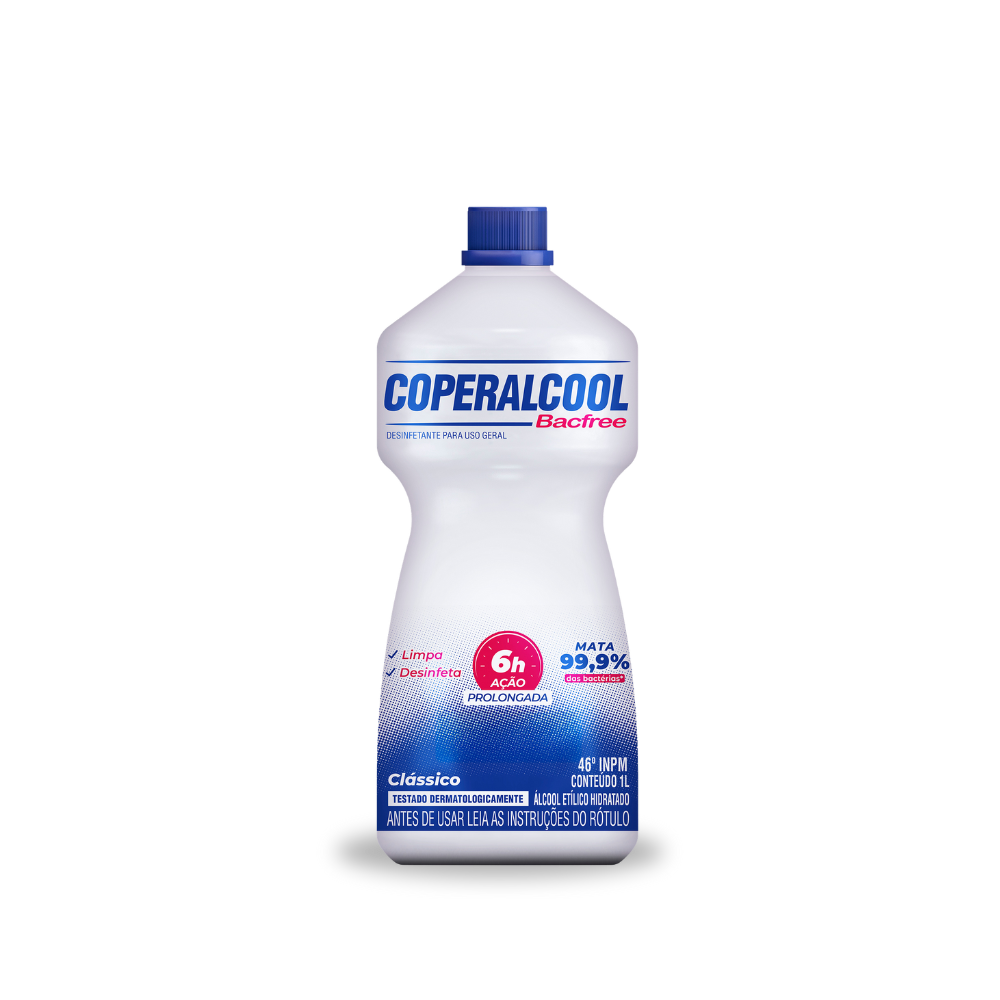 Coperalcool Bacfree 46°INPM Tradicional 1L