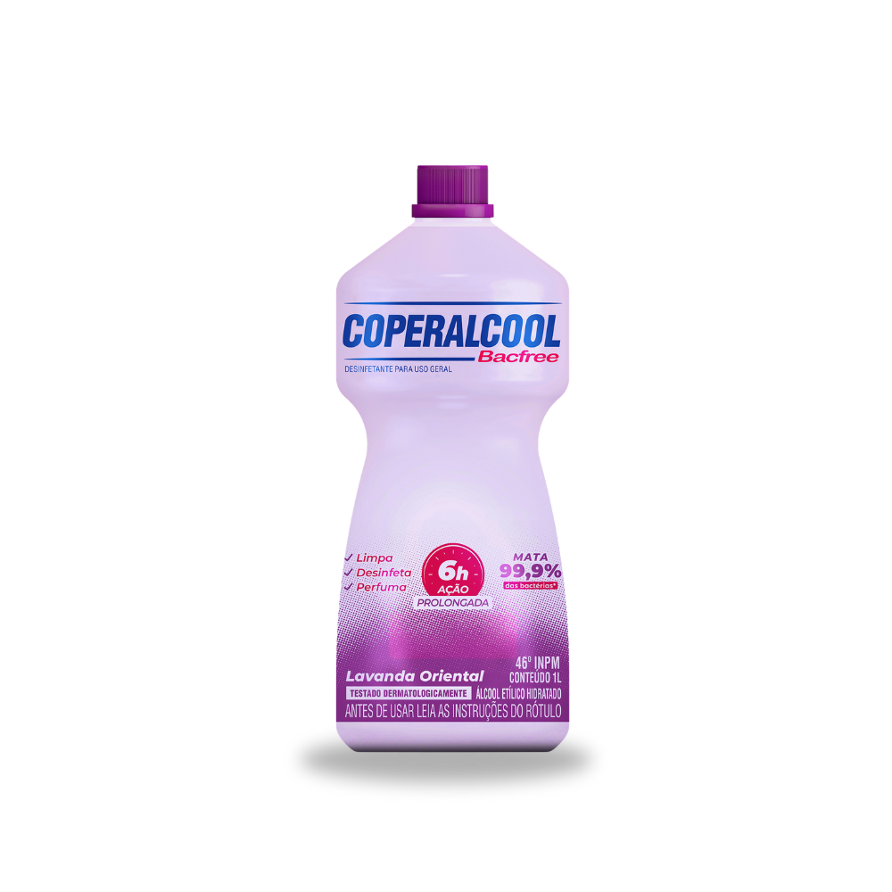 Coperalcool Bacfree 46°INPM Lavanda Oriental 1L