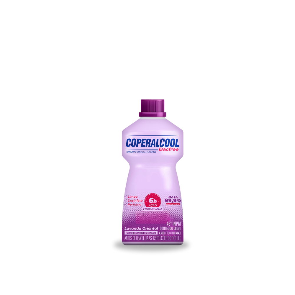 Coperalcool Bacfree 46°INPM Lavanda Oriental 500ml