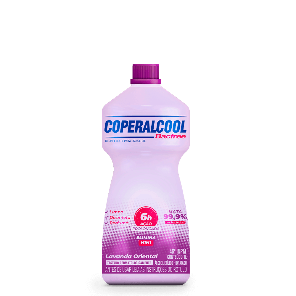 Coperalcool Bacfree 46°INPM Lavanda Oriental 1L
