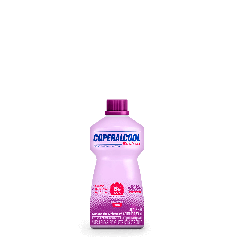 Coperalcool Bacfree 46°INPM Lavanda Oriental 500ml