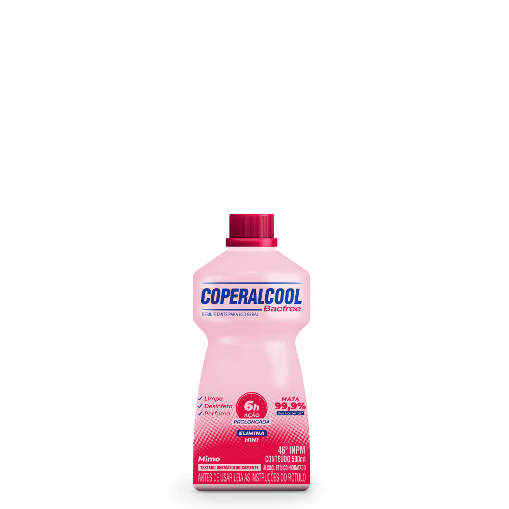 Coperalcool Bacfree 46°INPM Mimo 500ml