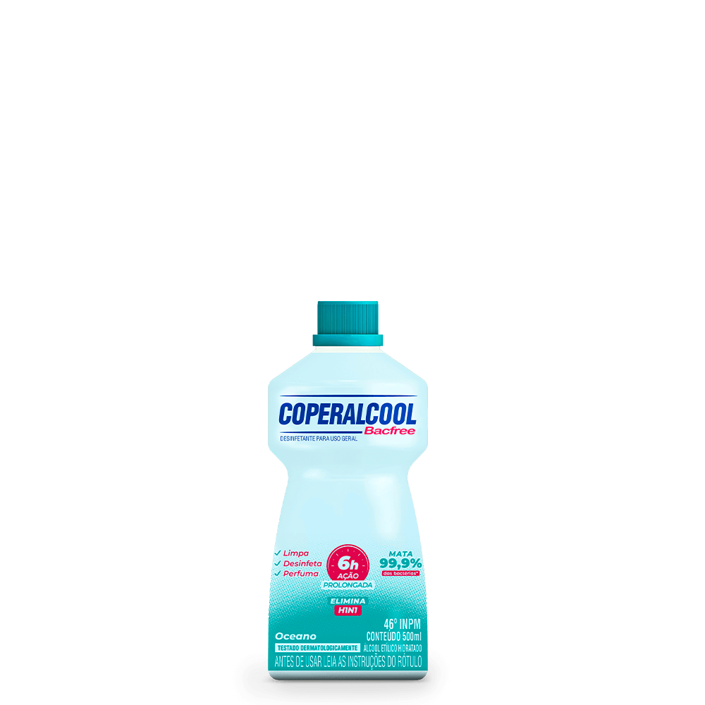 Coperalcool Bacfree 46°INPM Oceano 500ml