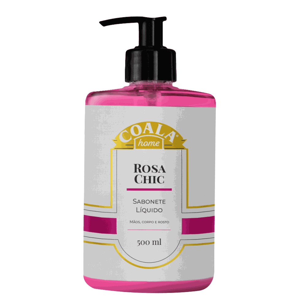 Sabonete Líquido Rosa Chic 500ml